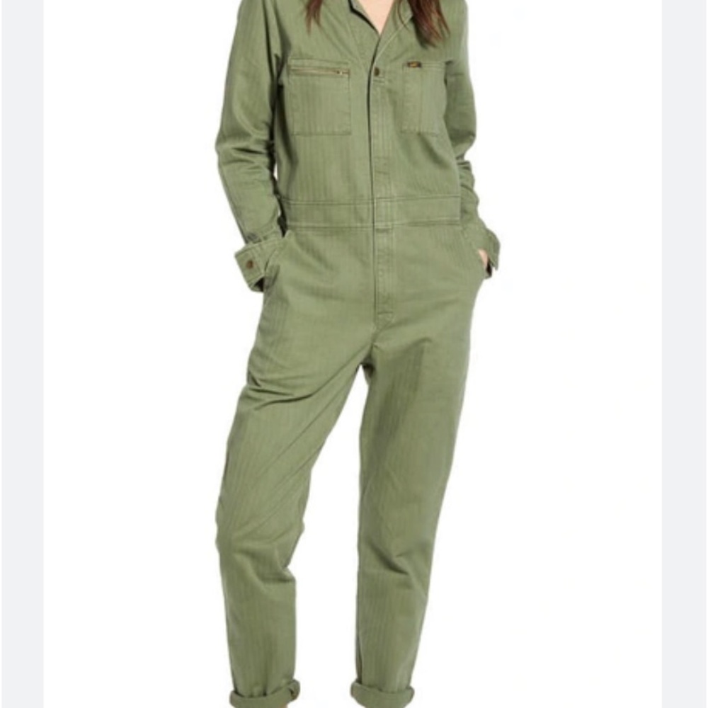 Lee Modern Unionall Jumpsuit in Vintage Olive